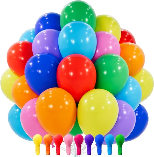 Vista 12 de PartyWoo - Globos de color albaricoque retro, 120 unidades de 5 pulgadas, de látex, para arco de globos, decoración de fiesta y de cumpleaños