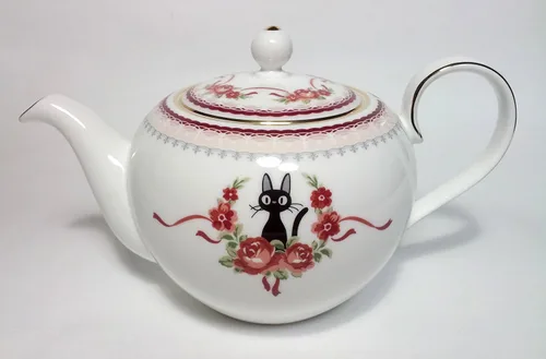 Vista 2 de Noritake Kiki's Delivery Service JIJI - Tetera rosa de Japón