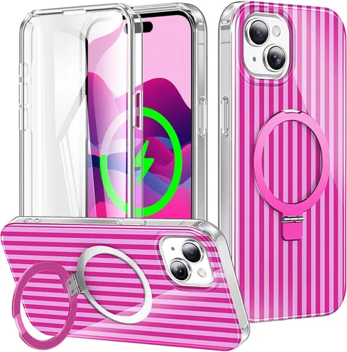 Vista 104 de Funda para iPhone 16 con protector de pantalla-Lotus A25