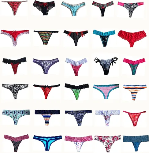 Vista 2 de Morvia - Variedades de tangas para mujer. Tangas, ropa interior, bragas.