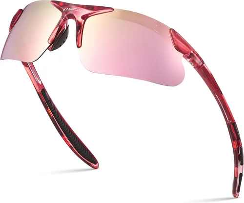 Vista 25 de Gafas de sol deportivas polarizadas para niños y niñas, gafas de béisbol y sóftbol, montura TR90