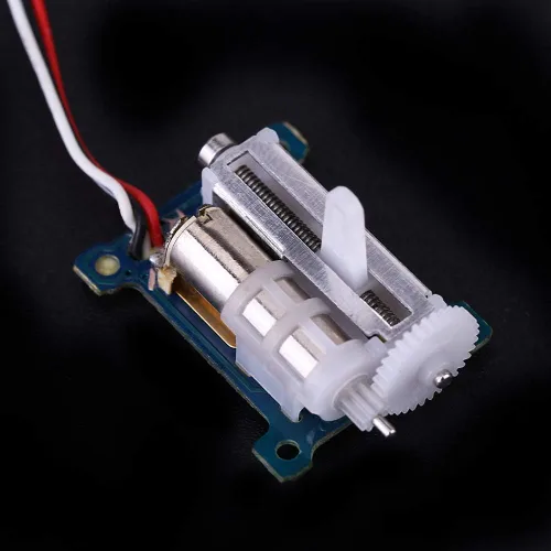 Vista 6 de Jadeshay Servo analógico micro digital de 0.05 oz para vuelo ultra micro 3D, carga de actuador lineal, par de 0.4 lbs/cm, velocidad de 0,12