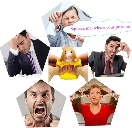 Vista 7 de Juguete para Apretar de Ratón de Queso Divertidos Juguetes Fidget 3 Piezas para Alivio del Estrés Ansiedad Tensión Regalo Sensorial Recuerdo