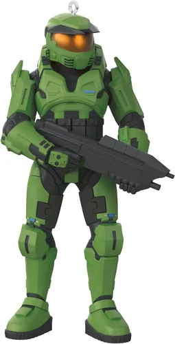 Vista 9 de Hallmark Keepsake Microsoft Christmas Ornament (Original Xbox Console) Light and Sound Feature, Plastic Construction, Ideal Gift for Gamers