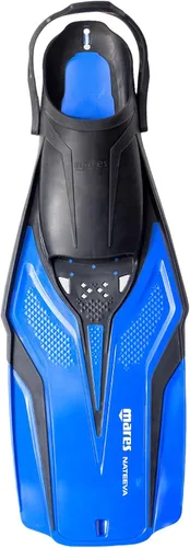 Vista 2 de MARES Nateeva Snorkeling Fins Open Heel Swimming Flippers for Adults & Juniors