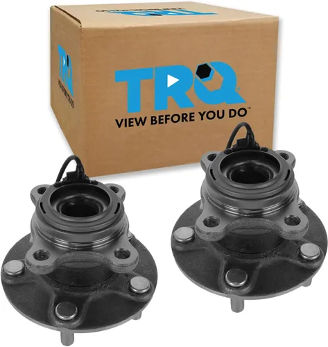 Vista 153 de Conjunto de rodamiento de rueda delantera de 2 piezas y buje TRQ Compatible con Pontiac Solstice 2006-2009 Saturn Sky 2007-2010