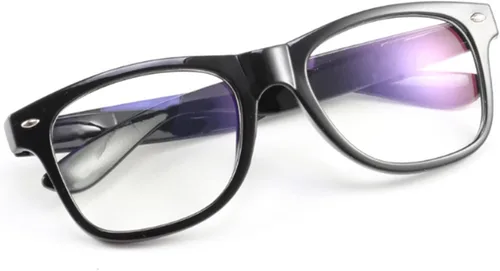 Vista 5 de Gafas de sol transparentes vintage Buddy Wayfarer Blues Brothers, Negro
