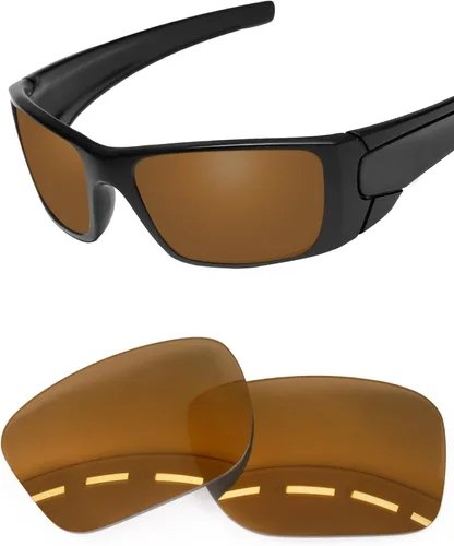 Vista 14 de 1.6MM Polarized Replacement Lenses for Oakley Fuel Cell OO9096 Sunglasses Iridium negro - Policarbonato polarizado