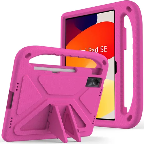 Vista 10 de Funda protectora para Xiaomi Redmi Pad SE de 11 pulgadas lanzada 2023 para niños, ligera, de EVA, a prueba de golpes, funda protectora resistente a
