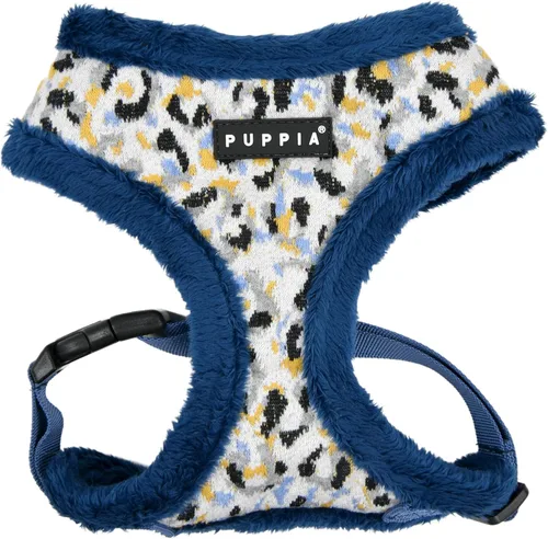 Vista 17 de Puppia Alyssa - Arnés para perro sobre la cabeza, cálido para invierno, con patrón de flores, ajustable en el pecho, para perros pequeños