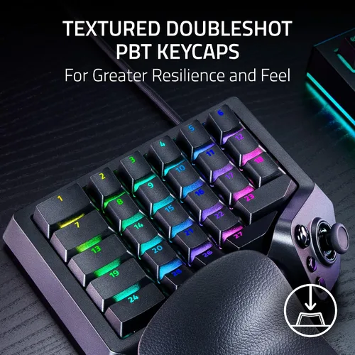 Vista 10 de Razer Tartarus V2 Pro - Teclado analógico óptico para juegos con cable