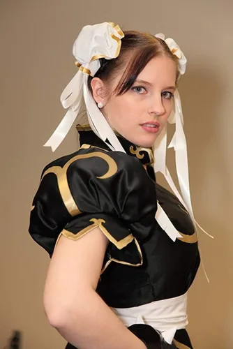Vista 2 de Cosplay Life Disfraz de cosplay de Chun-Li - Disfraz de anime Street Fighter para mujer
