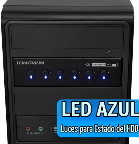 Vista 4 de Controlador de refrigeración KingWin, Negro