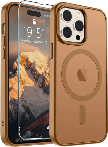 Vista 90 de SUPFINE Funda magnética para iPhone SE 2022 (3ª)/2020 (2ª), iPhone 8 (compatible con MagSafe) (protección contra caídas de grado militar), funda
