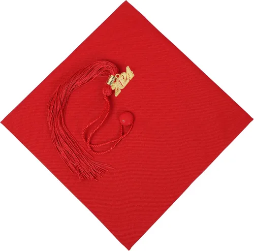 Vista 3 de FtyFty Gorra unisex de graduación mate para adultos con dije de año de borla