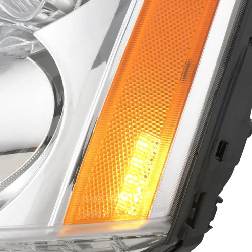 Vista 6 de AKKON - Compatible con Cadillac DTS 2006-2011 [tipo HID/Xenón] Proyector de faros cromados, par de faros delanteros para conductor+Pasajero, kit HID