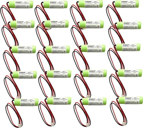 Vista 10 de HQRP Batería de luz de salida de emergencia para Unitech AA900mAh, OSA268 OSI OSA-268, MINBO AA-1000, Lithonia EXR LED EL M6 KR-AA900MAH KRAA900MAH