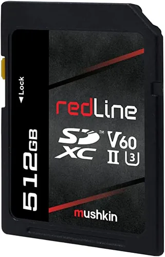 Vista 3 de Mushkin Redline Media 512GB UHS-II v60 Tarjeta SD
