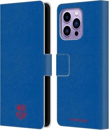 Vista 92 de Head Case Designs Funda de piel con licencia oficial del FC Barcelona Barca Crest Patterns, tipo cartera, compatible con Apple iPhone 11