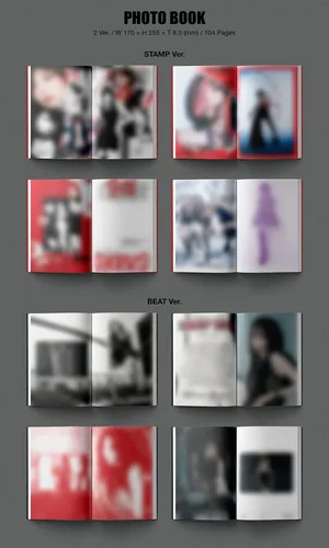 Vista 3 de Generic Got the Beat Stamp on It 1st Mini Album, K-Pop, STAMP(A) + BEAT(B) - 2 Ver Set