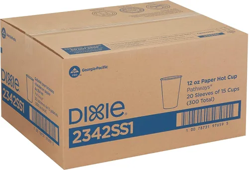 Vista 6 de Dixie Pathways - Vasos calientes de papel, 12 onzas
