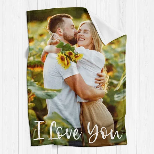 Vista 2 de Printwoo Mantas personalizadas con foto, mantas de fotos personalizadas con mi propia foto, mantas personalizadas con imagen, regalos personalizados