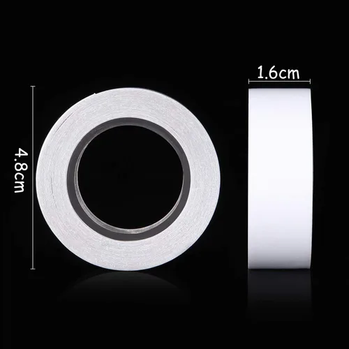 Vista 2 de Cinta de tela transparente de doble cara para el cuerpo 16 pies