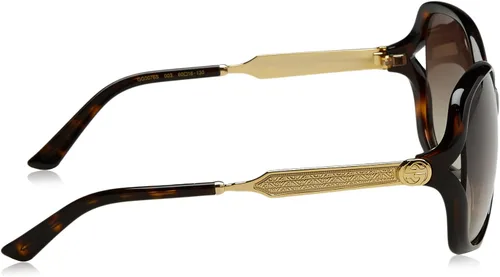 Vista 3 de Gucci Gafas de sol ovaladas para mujer - HavanaBrown 60-16-130