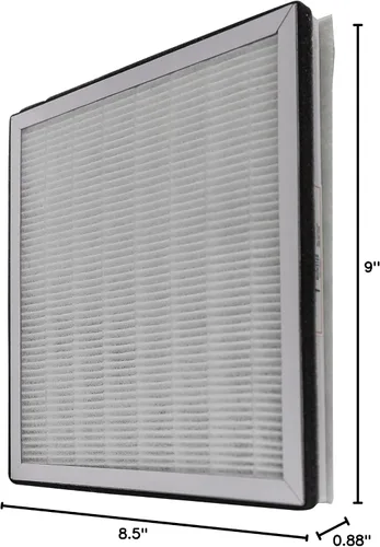 Vista 10 de Filtro de repuesto Filter-Monster compatible con purificador de aire PureZone 3 en 1, paquete de 2