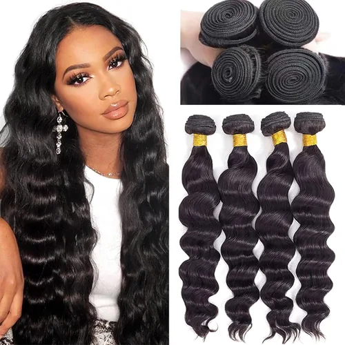 Vista 15 de Mechones de cabello humano 613, 14" 16" 18" 300g, 12A rubio ondulado, 100% cabello humano real, vida útil 3 veces más larga, 100% cabello virgen