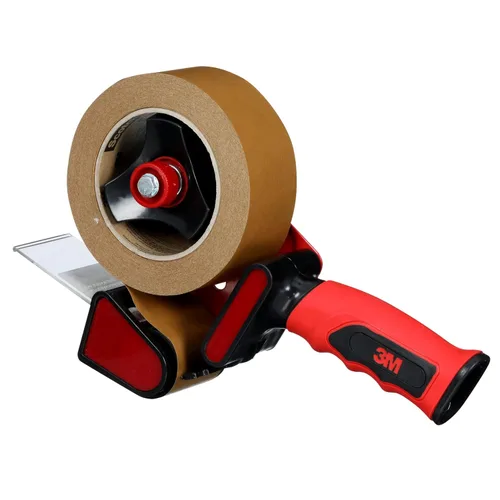 Vista 13 de 3M Scotch Performance - Cinta de sellado de cajas de papel 570, marrón, 2.8 x 55 yardas (72 mm x 50 m), 1 rollo, compatible con reciclaje, ideal