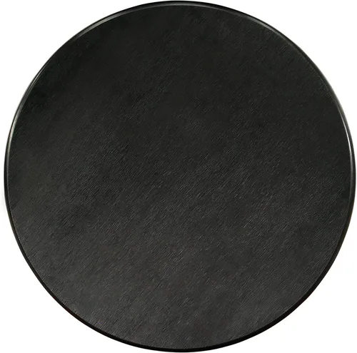 Vista 5 de East West Furniture ANVA3-BLK-C - Juego de mesa de comedor moderno de 3 piezas que contiene una mesa de cocina redonda con pedestal y 2 sillas