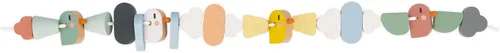 Vista 3 de Janod - Sweet Cocoon Thread Beads - 21 Birds, Wings and Clouds - Develops Fine Motor Skills - FSC Wooden Toy - Learning Game - From 24 Months, J04050