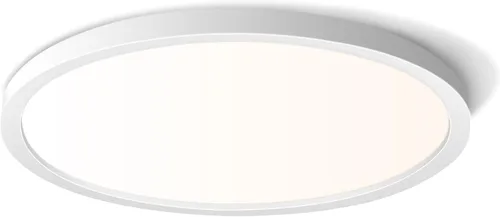 Vista 12 de inShareplus Lámpara de techo LED de 7 pulgadas, color blanco de 12 W (equivalente a 120 W) 5000 K, luces de techo blancas de montaje empotrado
