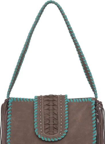 Vista 8 de Montana West Western Hobo - Bolso de mano para mujer, con cartera