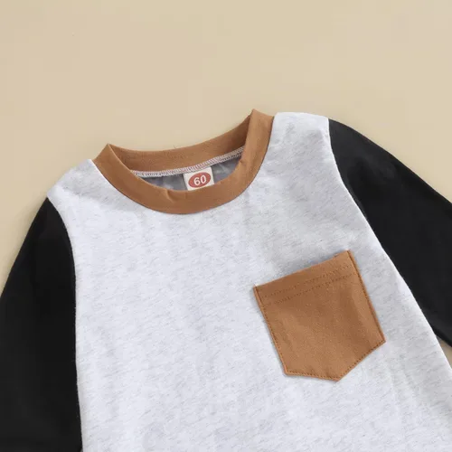 Vista 2 de GOOCHEER Ropa casual de otoño e invierno, para bebé, niño, manga larga, mameluco de una pieza