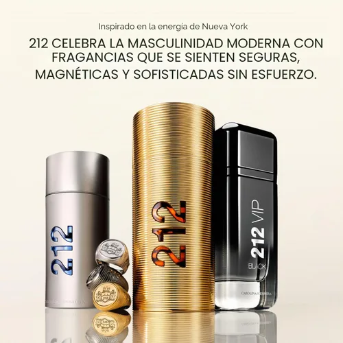 Vista 7 de Carolina Herrera 212 NYC Men Eau de Toilette for Men