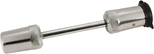 Vista 8 de Trimax Bloqueo de acoplador (se adapta a acopladores con hasta 7/8" Span) TC1, embalaje de almeja, cromo