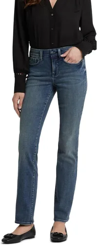Vista 29 de NYDJ - Pantalones de mezclilla rectos Marilyn para mujer Biscayne