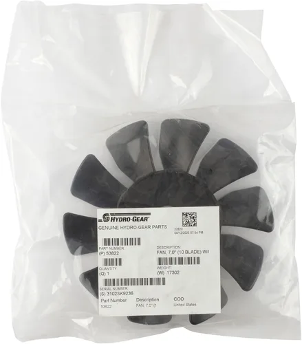 Vista 4 de Hydro-Gear 53822 Césped Tractor Transaxle Fan Equipo Original Original Fabricante (OEM) Pieza