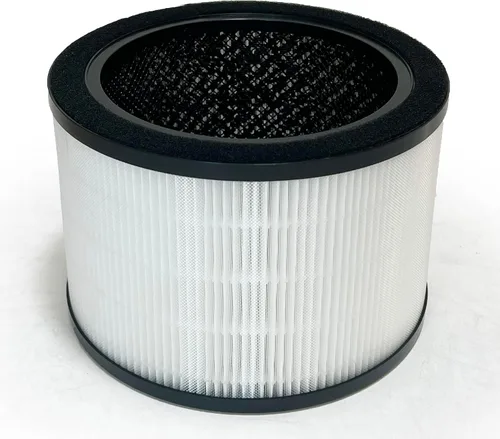 Vista 2 de Nispira H7121101 - Filtro HEPA 3 en 1 de repuesto compatible con el purificador de aire Govee H7121 Elimina humo, compuestos orgánicos volátiles