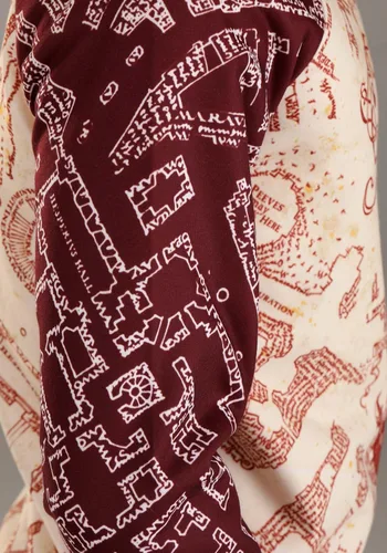 Vista 7 de Fun Costumes Sudadera de Harry Potter Marauder's Map para adultos