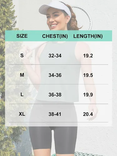 Vista 6 de Camisetas cortas para mujer, camisetas sin mangas atléticas para entrenamiento, camisetas sin mangas, camisetas sin mangas para yoga, paquete de 3