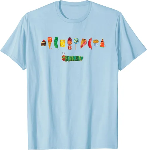 Vista 13 de Camiseta infantil The Very Hungry Caterpillar Feast Negro