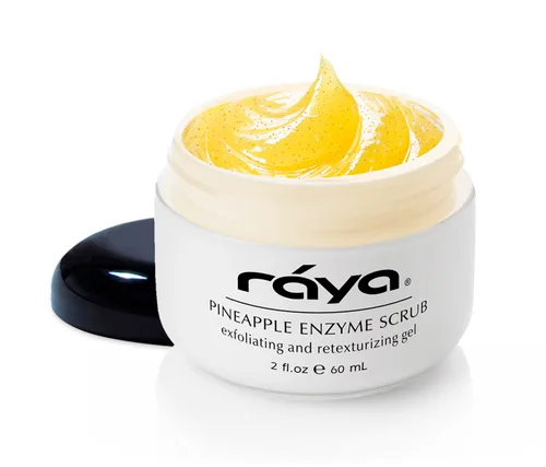 Vista 12 de RAYA Exfoliante facial de miel de almendra (106) Exfoliante facial natural para piel no manchada Pule, suaviza y crea una tez brillante