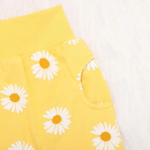 Vista 8 de Ropa para bebé, 3 piezas de manga larga, lindo conjunto de camisetas y pantalones para niños pequeños