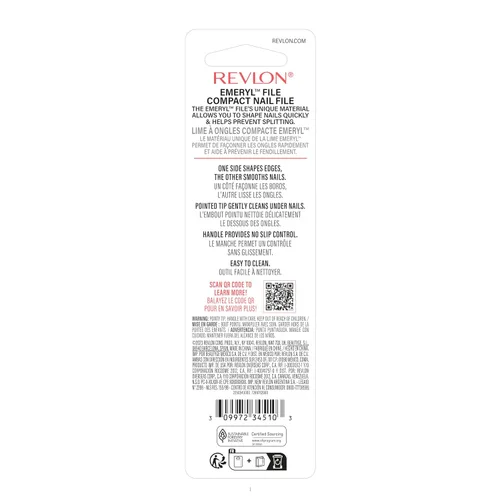 Vista 8 de Revlon Lima de uñas compacta Emeryl, color rojo, 1 unidad