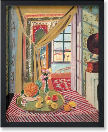 Vista 13 de Poster Master Póster Vintage de Henri Matisse – Impresión Retro de Fauvismo – Regalo para Artista, Inauguración de Casa – La Ventana, Maceta