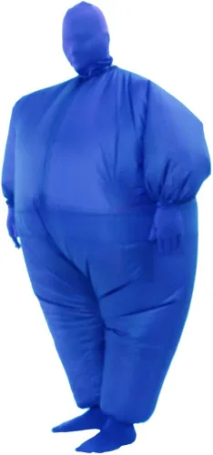 Vista 2 de RHYTHMARTS Inflatable Costume Full Body Suit Halloween Christmas Costumes Fancy Dress Adult
