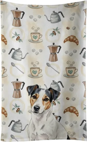 Vista 345 de Caroline's Treasures Afghan Hound - Toalla de cocina para barra de café, terciopelo frontal y lazo de algodón, lavable a máquina Sabueso afgano